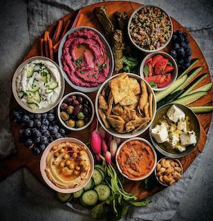 mezze platter